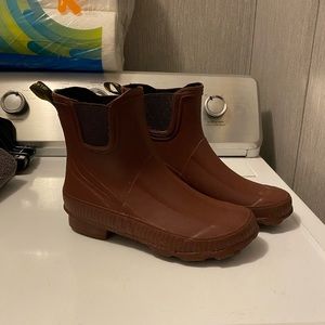 LACROSSE Burgundy Rain Boots